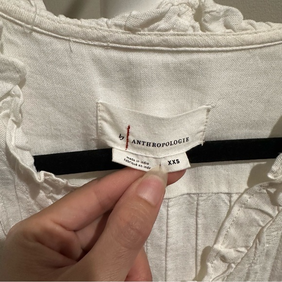 By Anthropologie Long Ruffled Tunic - Picture 4 of 4